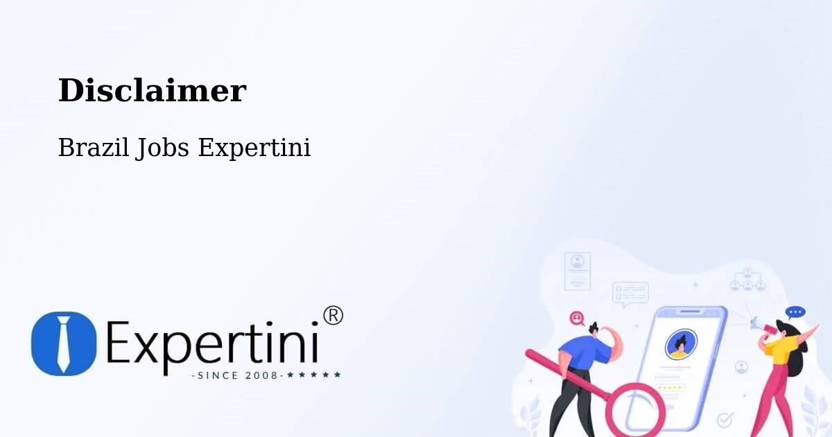 Disclaimer – Curitiba - Brazil Jobs Expertini